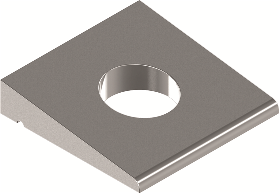 SQUARE TAPER WASHERS FOR USE WITH 'I' SECTIONS